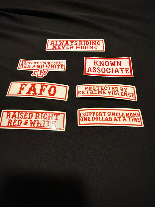 3 stickers