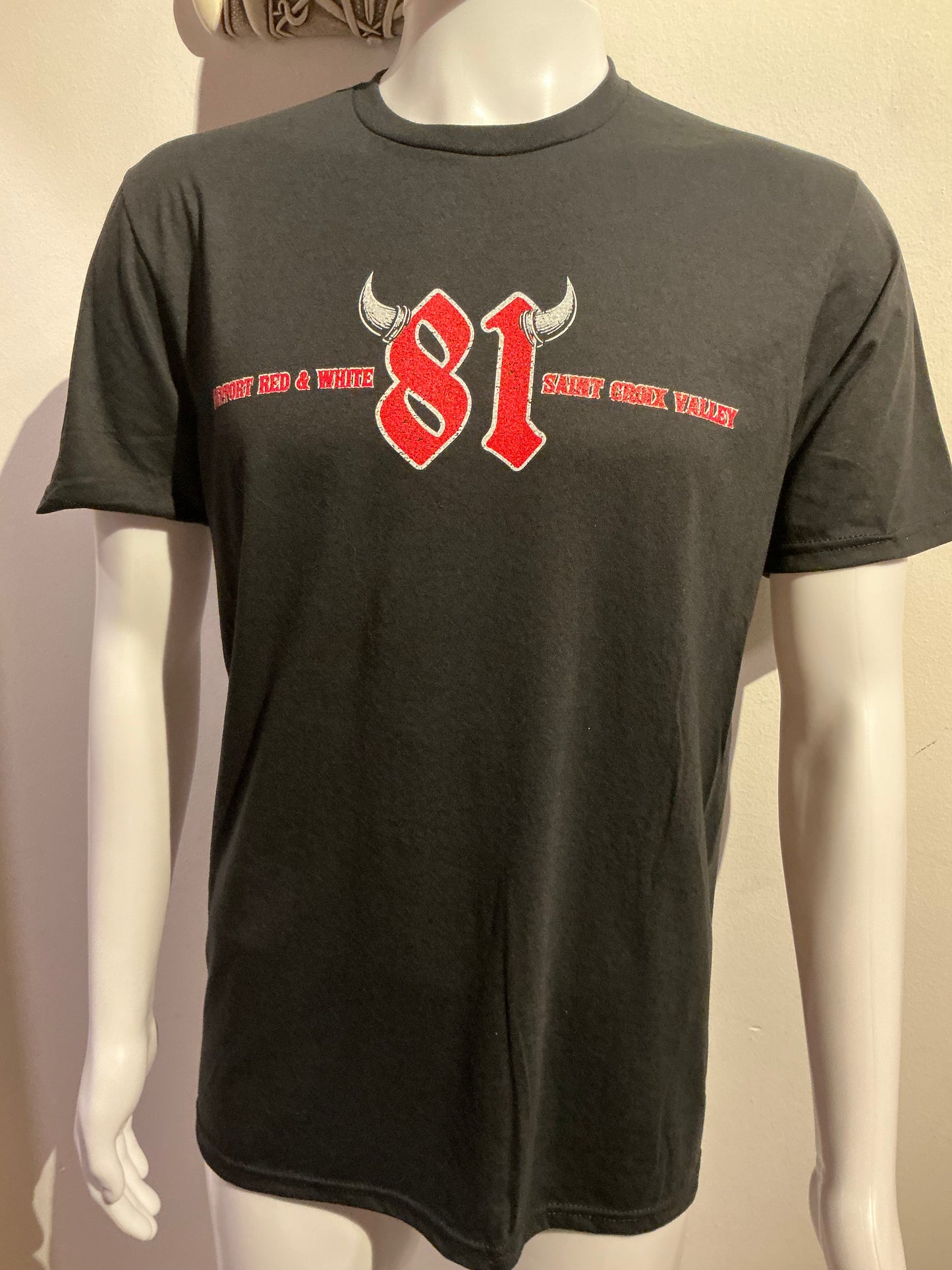 # 65 Norse skull Fade t shirt