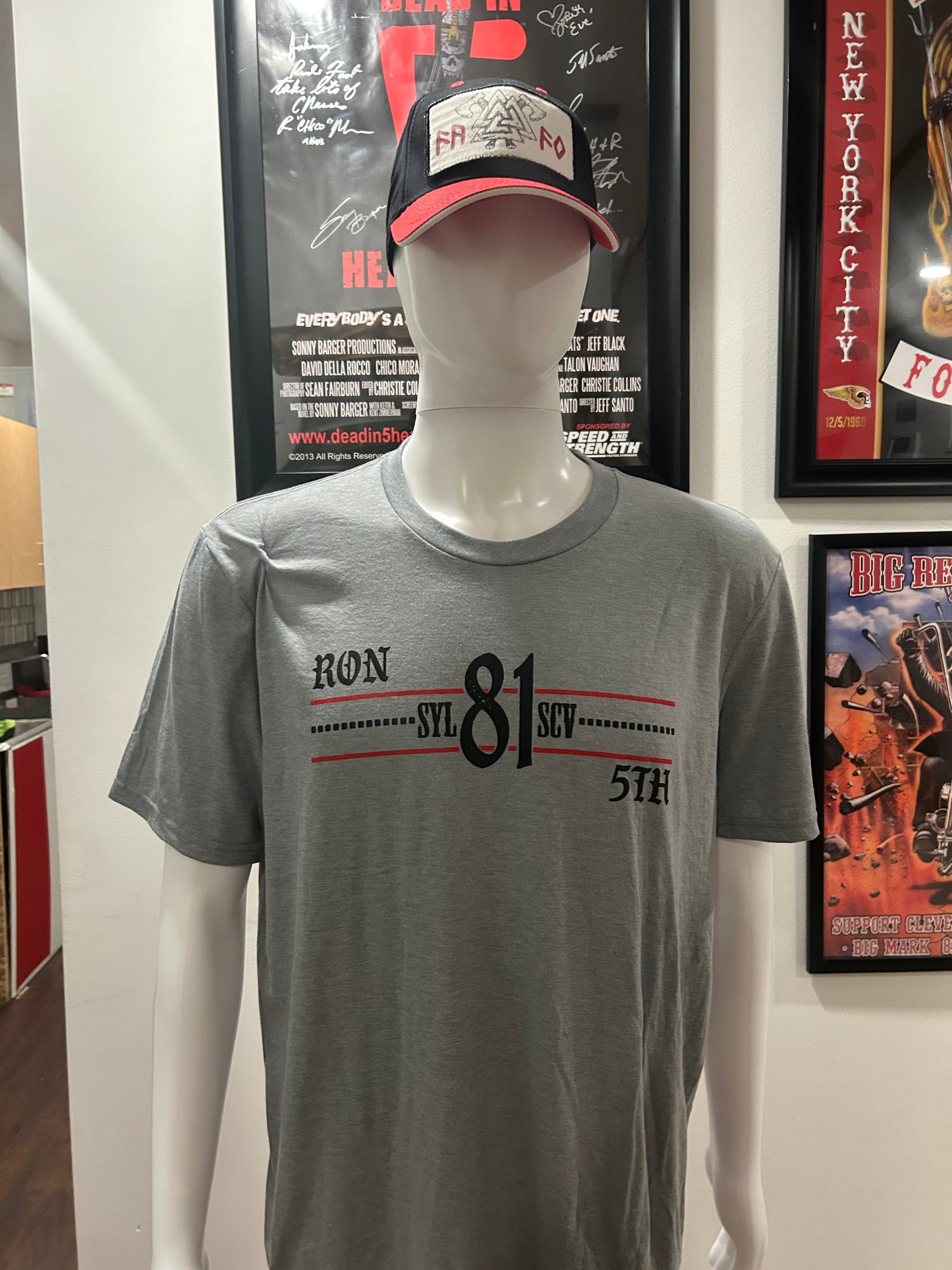 #15Ron’s 5yr anniversary tee